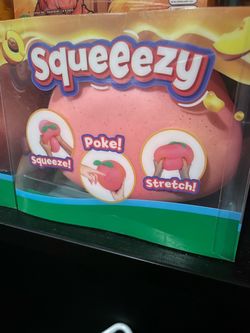 Squeeezy Peach Squishy Stress Toy