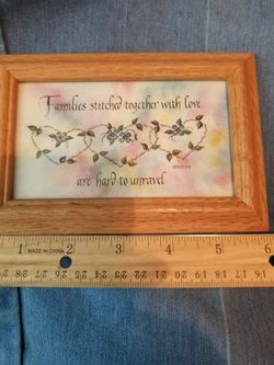 Inspiration mini plaque