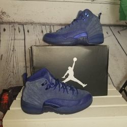 Jordan 12 Retro "Deep Royal Blue" Mids