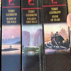 Terry Goodkind novels 3 books total