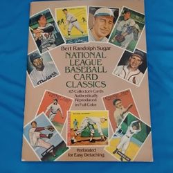 Vintage Old National League Baseball Cards Classics Bert Randolph Sugar