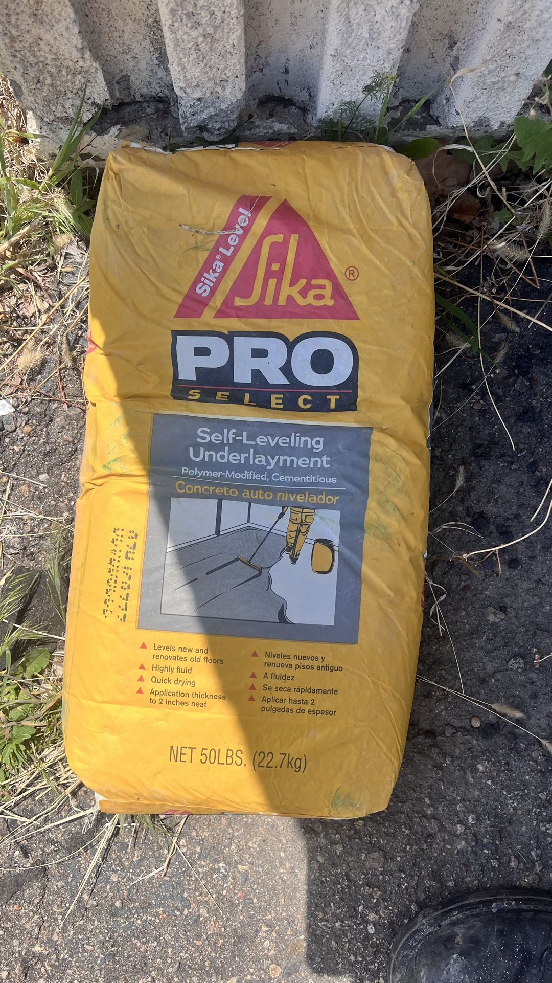4 Bags of self level