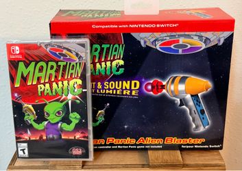 Martian Panic Switch Game And Blaster