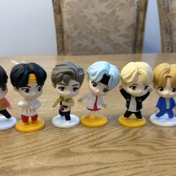 McD’s TinyTan X BTS Toy Figures Cake Toppers