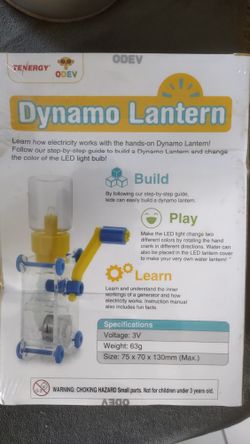 Dynamo Lantern STEM Science Kit, New