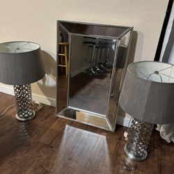 Mirror And Lamps 