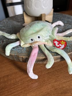 TY Beanie Baby "Goochy" Jellyfish Rare w/ Errors 1998 / 1999 Retired