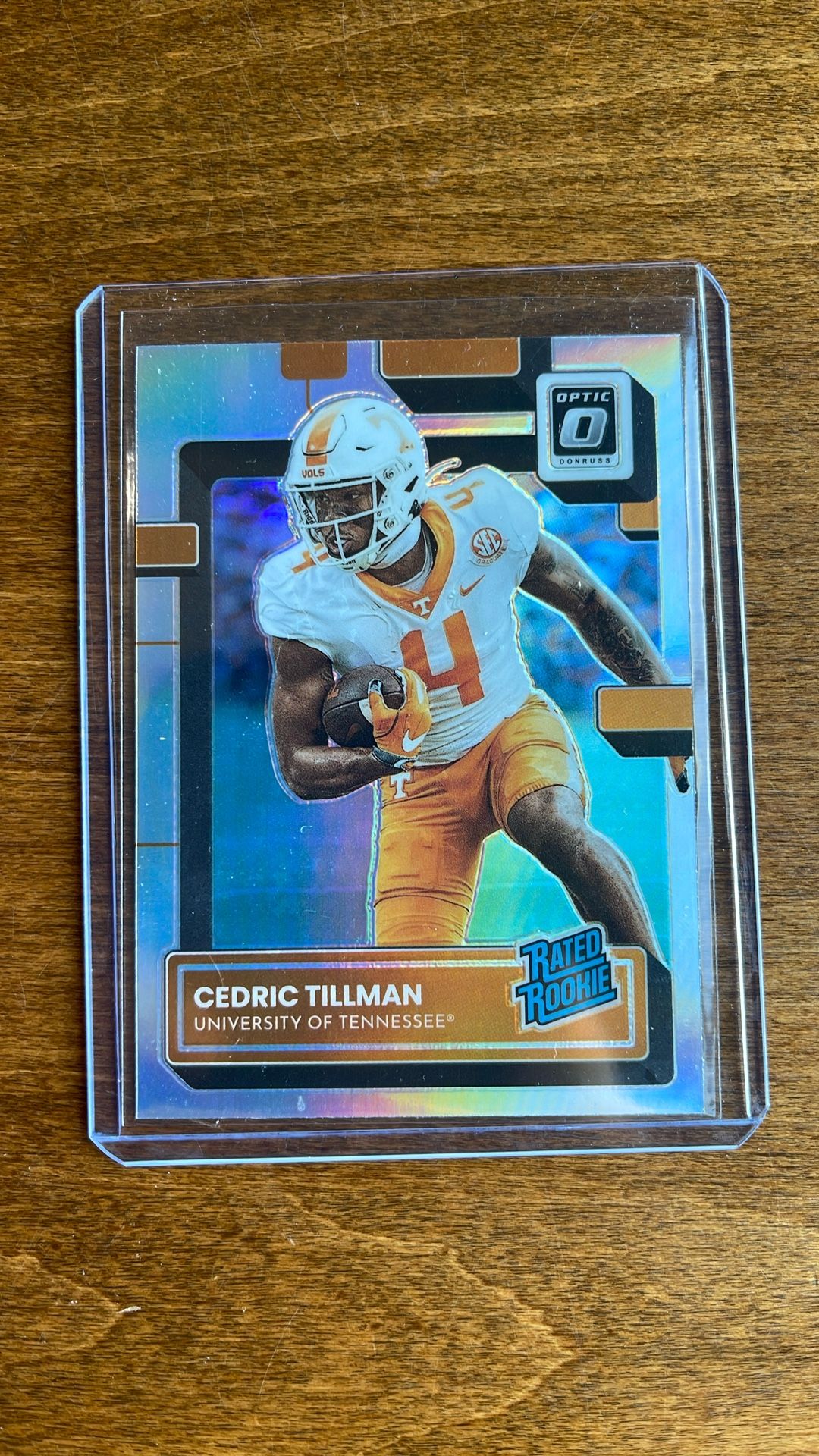 Cedric Tillman Donruss Optic Silver Rated Rookie