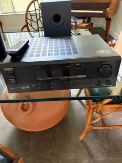Onkyo high end surround sound system