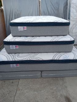King Size Mattress Pillow Top new