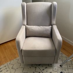 Nursery Glider Chair With Recliner 
