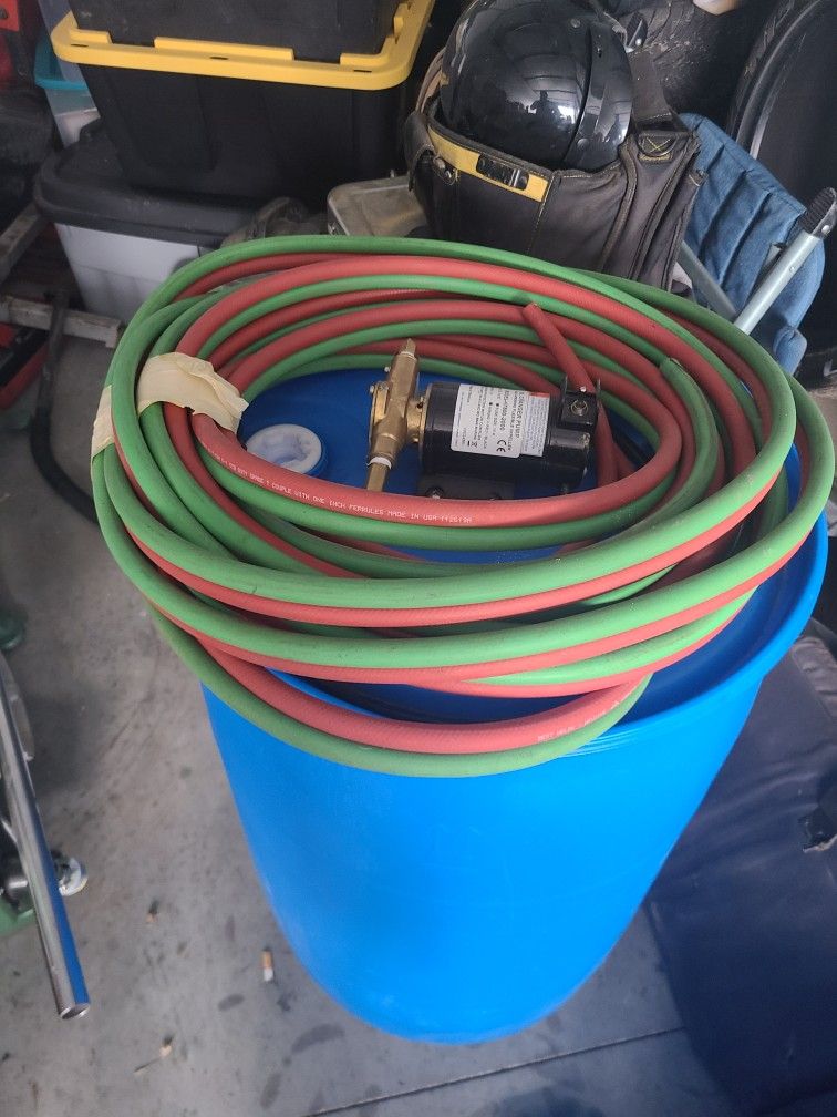 3/8" Torch Hose About 50 Or So Feet