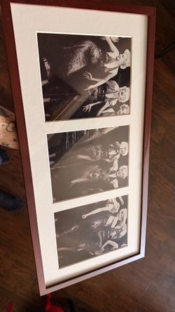 Framed Marilyn Monroe Black & White Photo Collage
