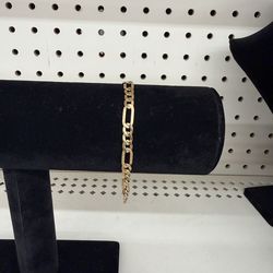 18kt figaro Versace chain bracelet