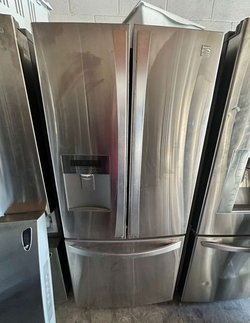 Kenmore Elite French Door Fridge – Stainless, Ice/Water Dispenser