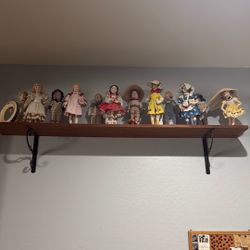 Old Country Store Porcelain Doll Collection 