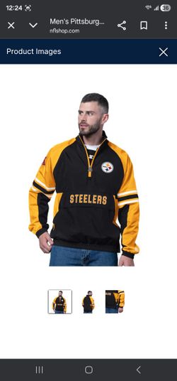 Steelers 1/2 Zipped Starter Jacket