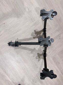 Heavy Duty Triple Monitor Desk Mount
