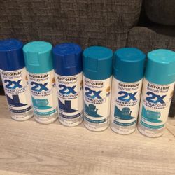 Blue Variety Spray Paint 