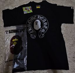 Bape x chromehearts tee