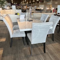Table And 6 Chairs 