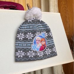 Kids. Girl. Hat From Disney Store Frozen. Sz. 2T- 5T