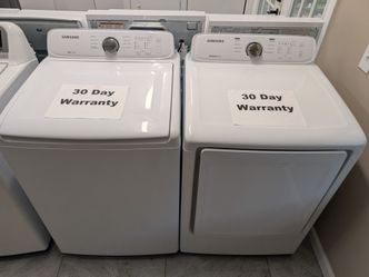 Samsung Washer and Dryer set
