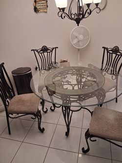 Wrought Iron kitchen set