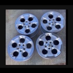 4 — 18x7.5 5x5 5x127 Stock Jeep Wrangler Jk Jl Gladiator Wheels Rims Only!!!