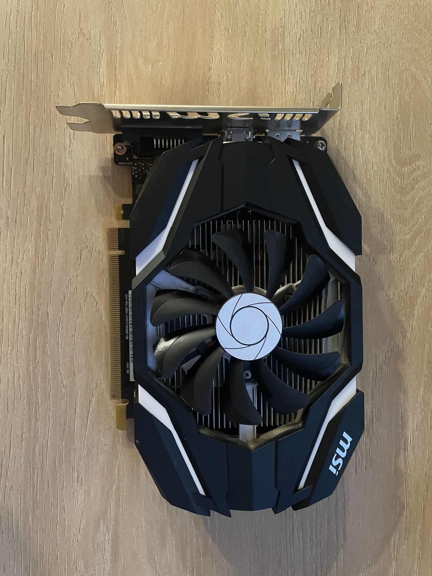 MSI GeForce GTX 1050 Ti 4G OC