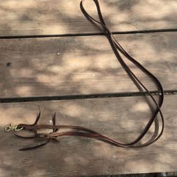 Leather Barrel Racing Reins