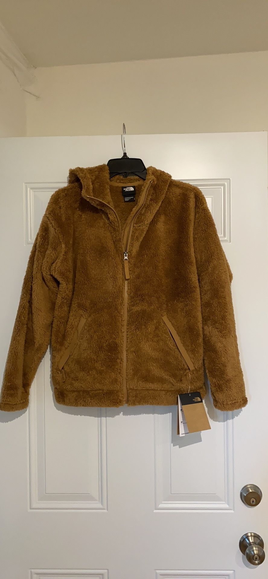 The North Face Furry Fleece Hoodie Clothing Shoes Accessories