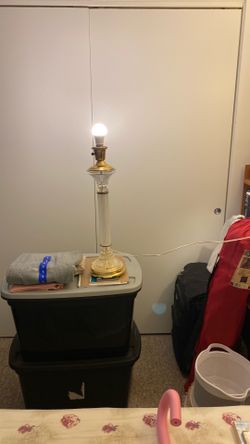 Lamp 23 inches tall