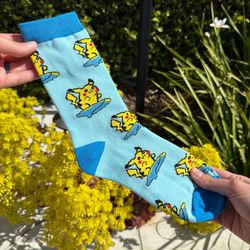 Pikachu socks (lots available)