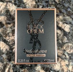 NEW YVES SAINT LAURENT BLACK OPIUM EAU DE PARFUM MINI $10!