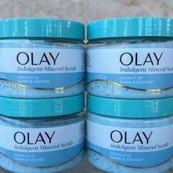 Olay indulgent mineral body scrub