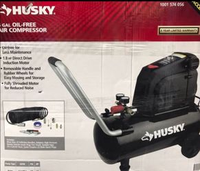 Husky 8 gallon air compressor
