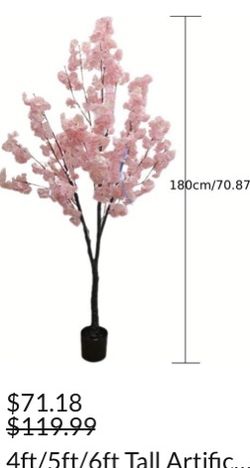 Pink Blossom Tree New