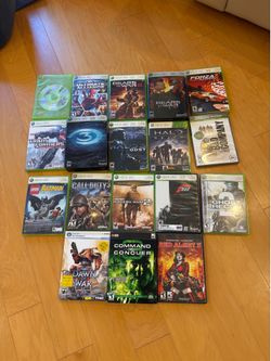 Xbox 360 Video Game Lot