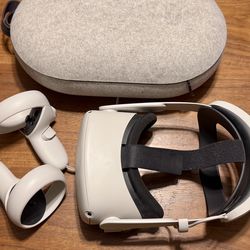 Meta Quest 2 256GB (Max Storage) + Elite Strap + Official Carrying Case