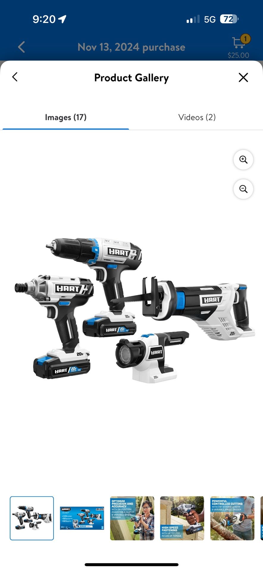 Hart Combo Tool Set (Brand New)