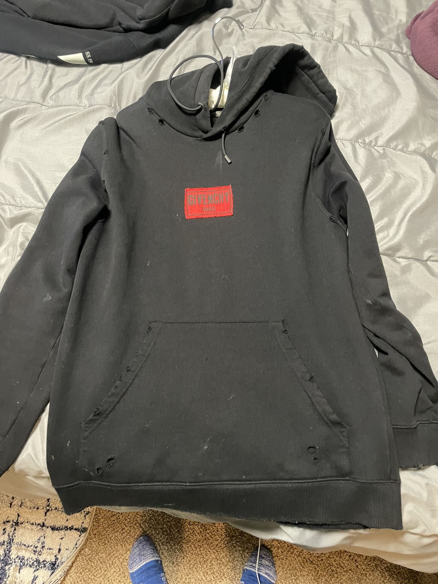 Distressed Givenchy Box Logo