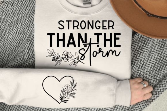 Stronger than the storm Sweatshirt, Mom Sweatshirt
