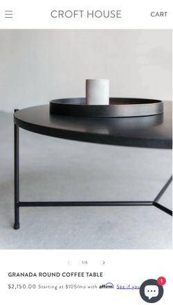 Granada Round Coffee Table - Croft House Design Studio