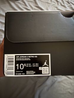 Jordan 3 True Blue 2026