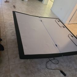 King Size,  Motorized Bed Frame.  With Controller .