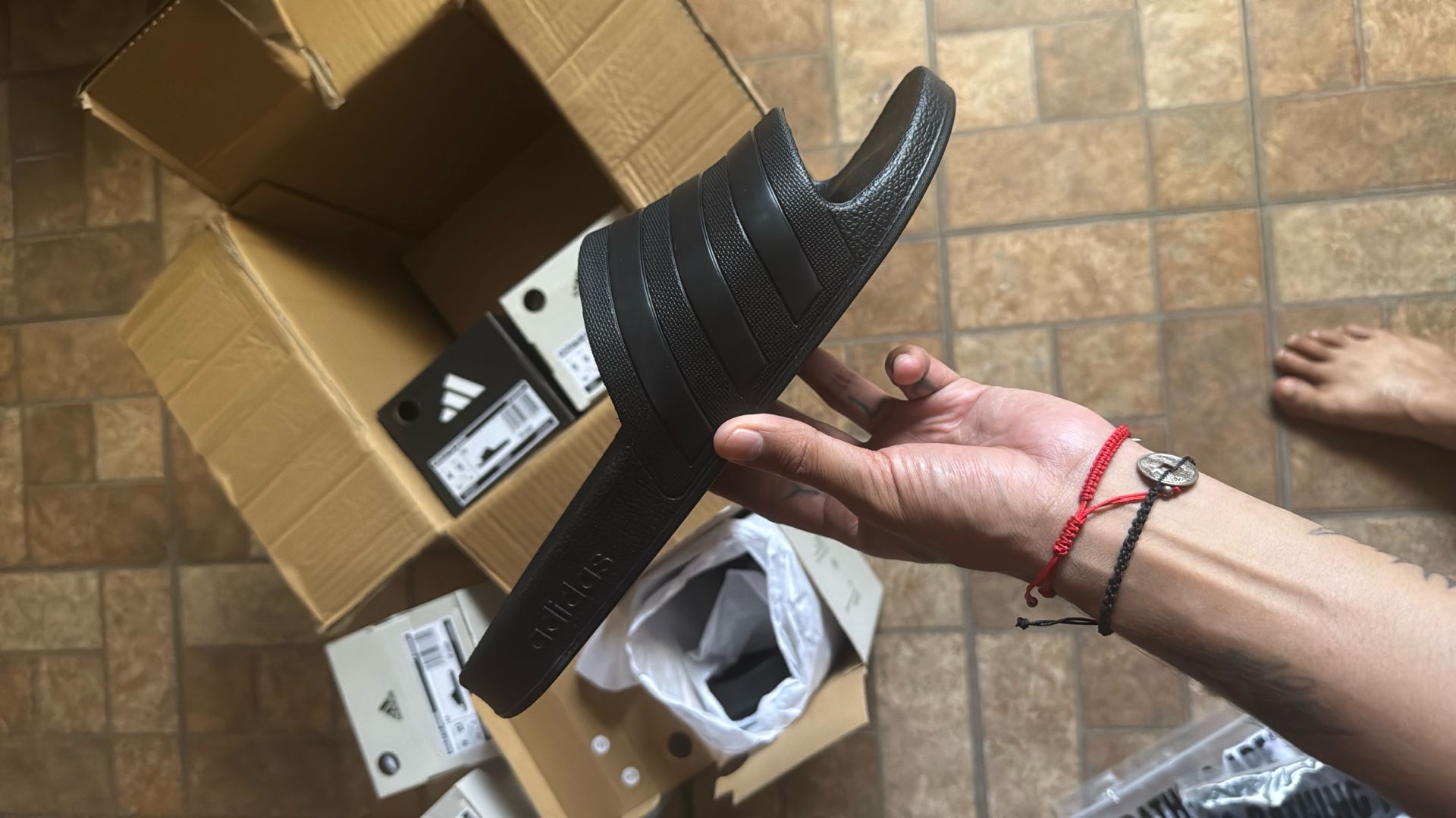 Adidas Slides Men / Women Size 13 