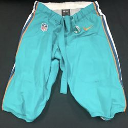 MIAMI DOLPHINS TEAM ISSUED/GAME USED NIKE PANTS