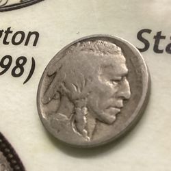 1915 P US Buffalo Nickel Indian Head 5C Coin