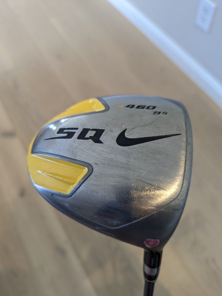 Nike SQ Tour 460 NexTI 9.5° Driver Stiff Graphite Shaft Izanahi Studio Grip Nike SQ Tour 460 NexTI 9.5° Driver Stiff Graphite Shaft Izanahi Studio Grip